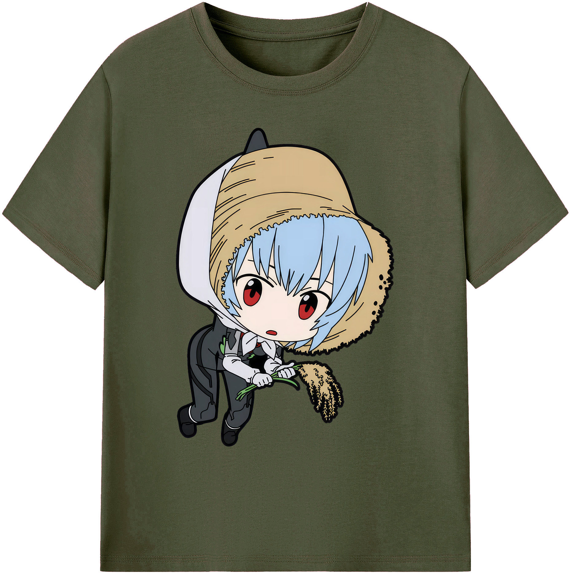 （画像用） EVA 新世紀エヴァンゲリオン 綿100％ メンズ半袖Tシャツ｜肌触りやわらか＆通気性